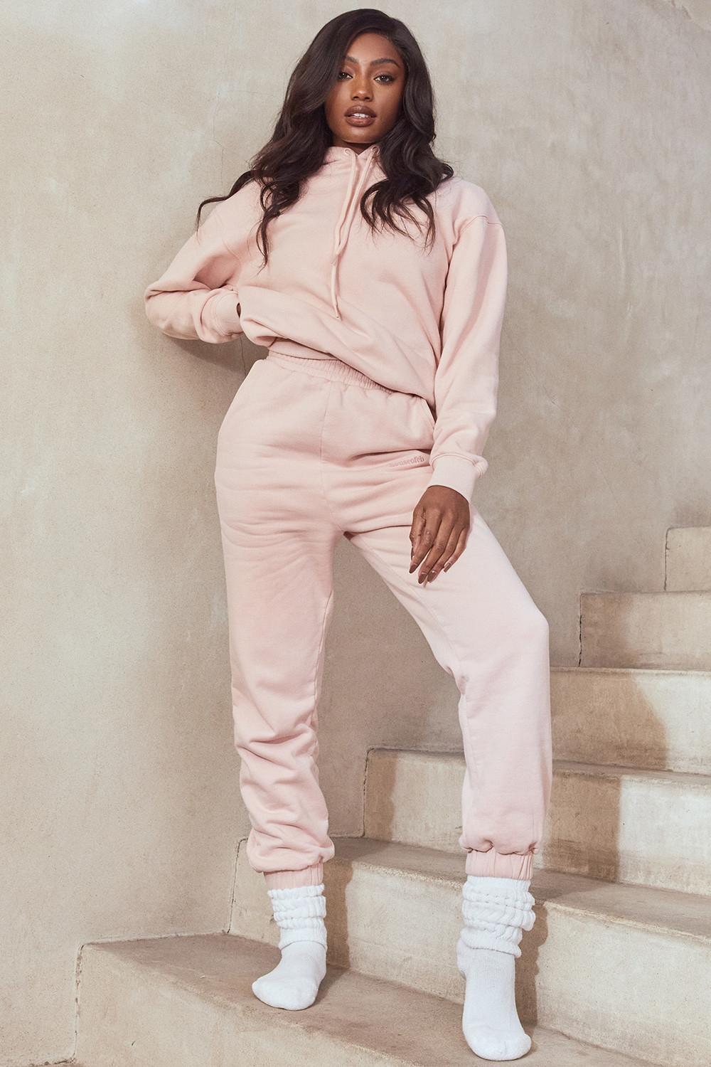 Halo  blush oversized hoodie Product Image