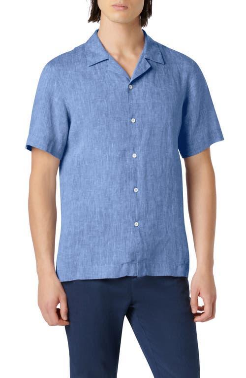 Mens Linen Camp Shirt Product Image