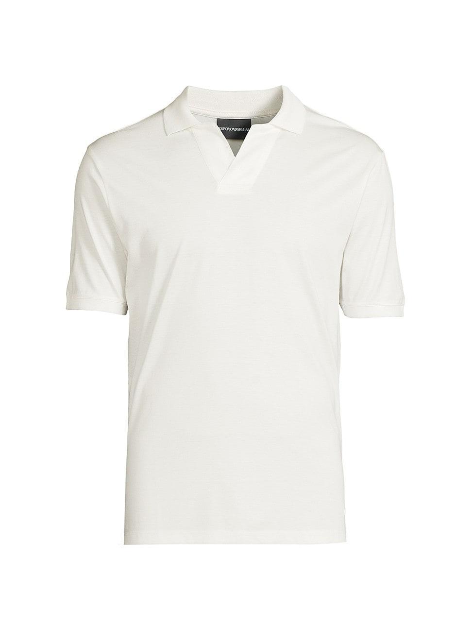 Mens Johnny Collar Polo Shirt Product Image