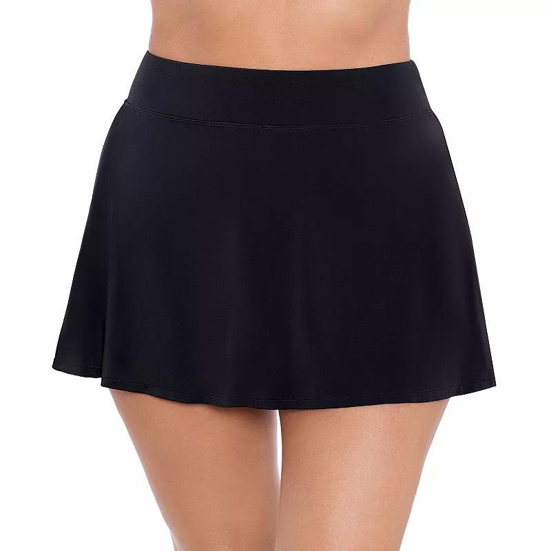 Women's Trimshaper Swim Skort, Size: 14, Ink Product Image
