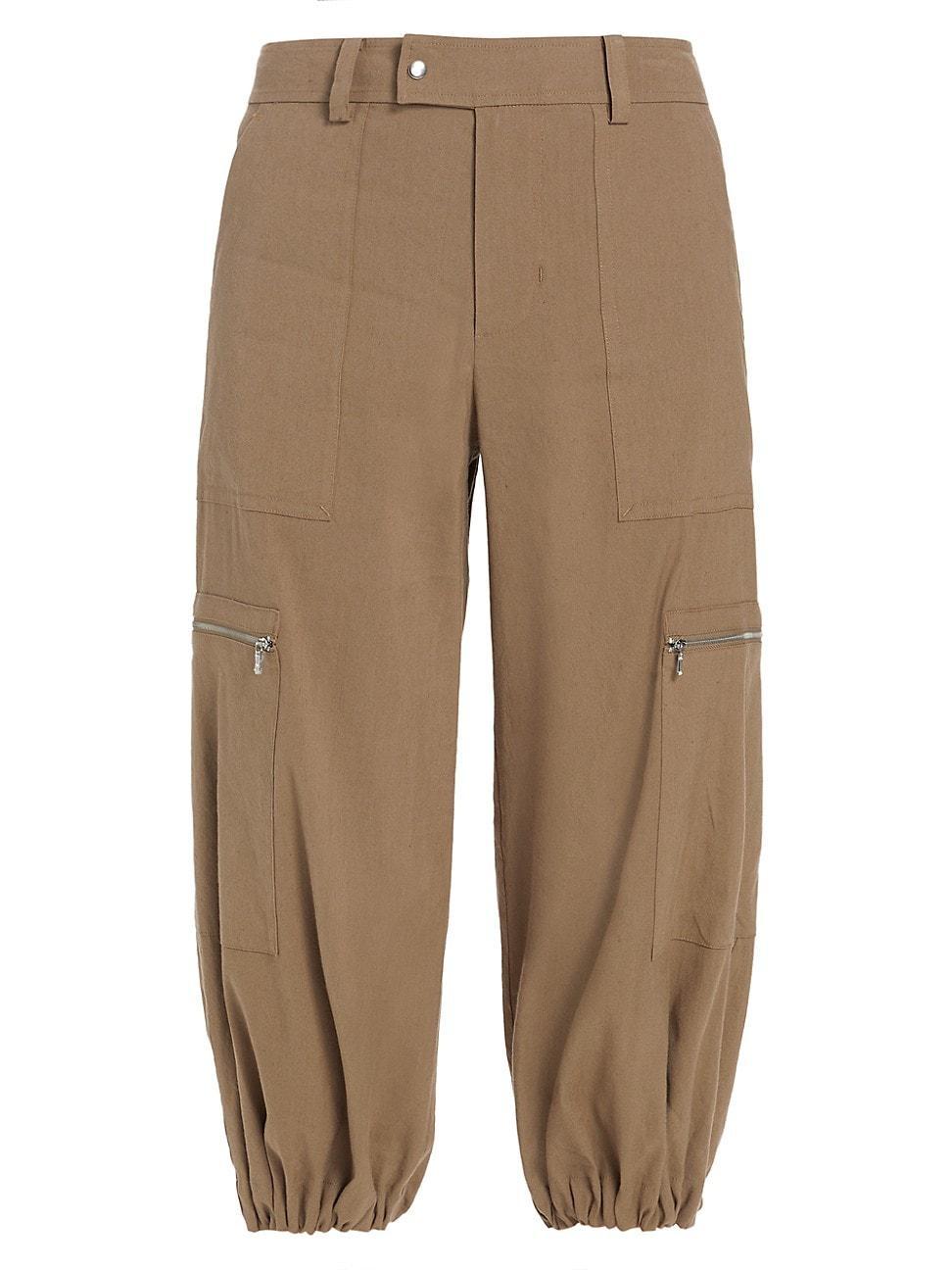 Womens Parachute Crop Pants Product Image