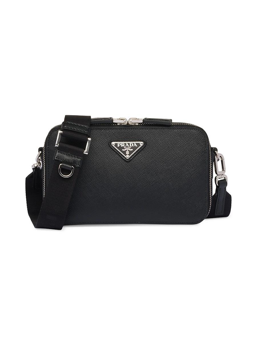 Mens Brique Saffiano Leather Bag Product Image