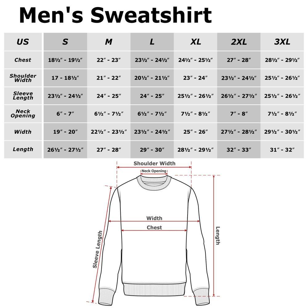 Men's Nickelodeon Spongebob Squarepants Let It Snow Let It Snow Let It Snow Graphic Fleece Pullover, Size: XXL, Grey Heather Product Image