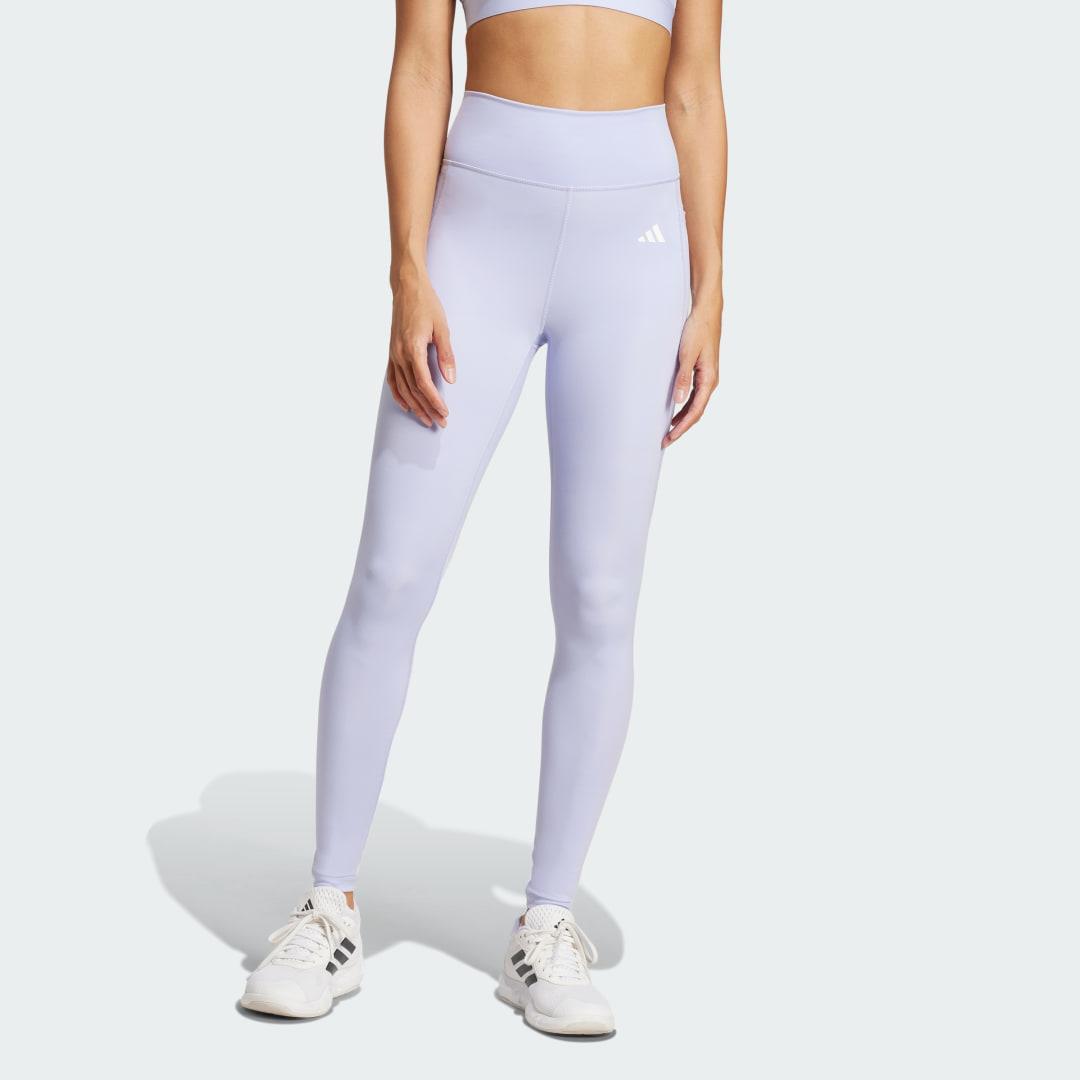 adidas Optime Essentials Stash Pocket Full-Length Leggings Core Black S Womens Product Image