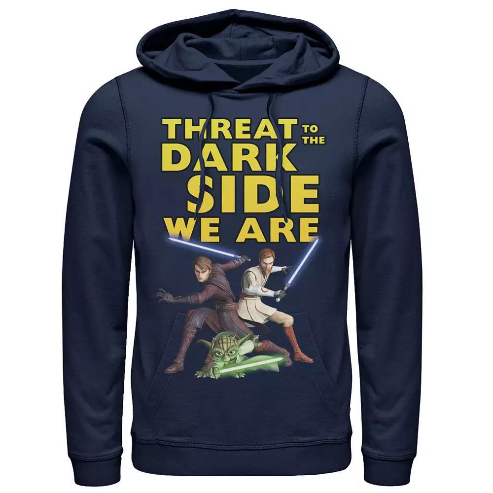 Men's Star Wars: Clone Wars Threat To The Dark Side We Are Hoodie, Size: XL, Blue Product Image