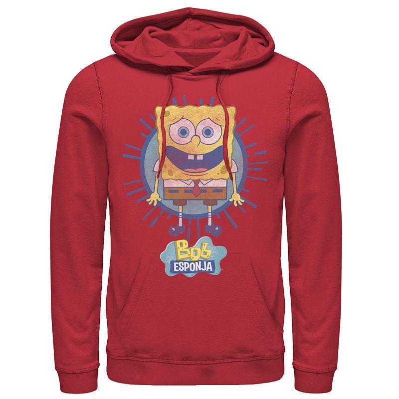 Men's Adventure Time Finn The Human Youth Culture Forever Pullover Hoodie, Size: XL, Blue Product Image