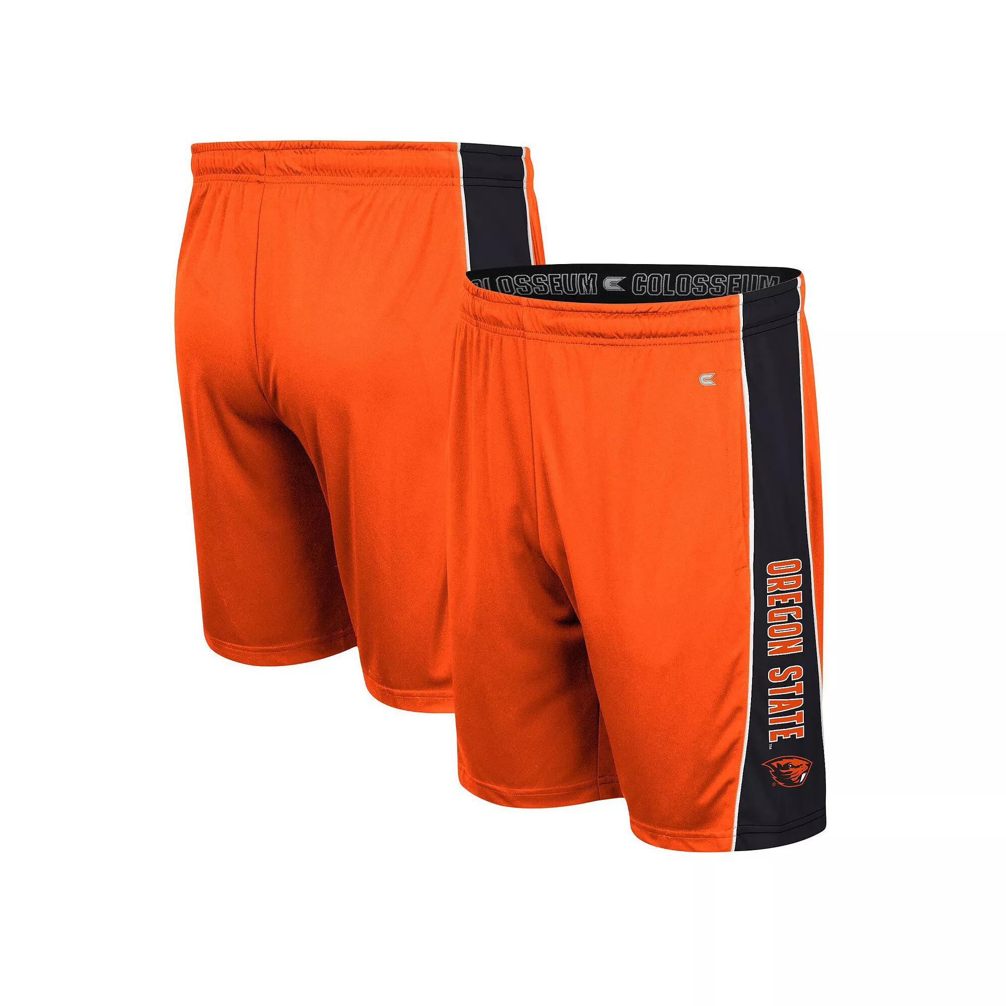 Men's Colosseum Orange Oregon State Beavers Panel Shorts, Size: Medium Product Image