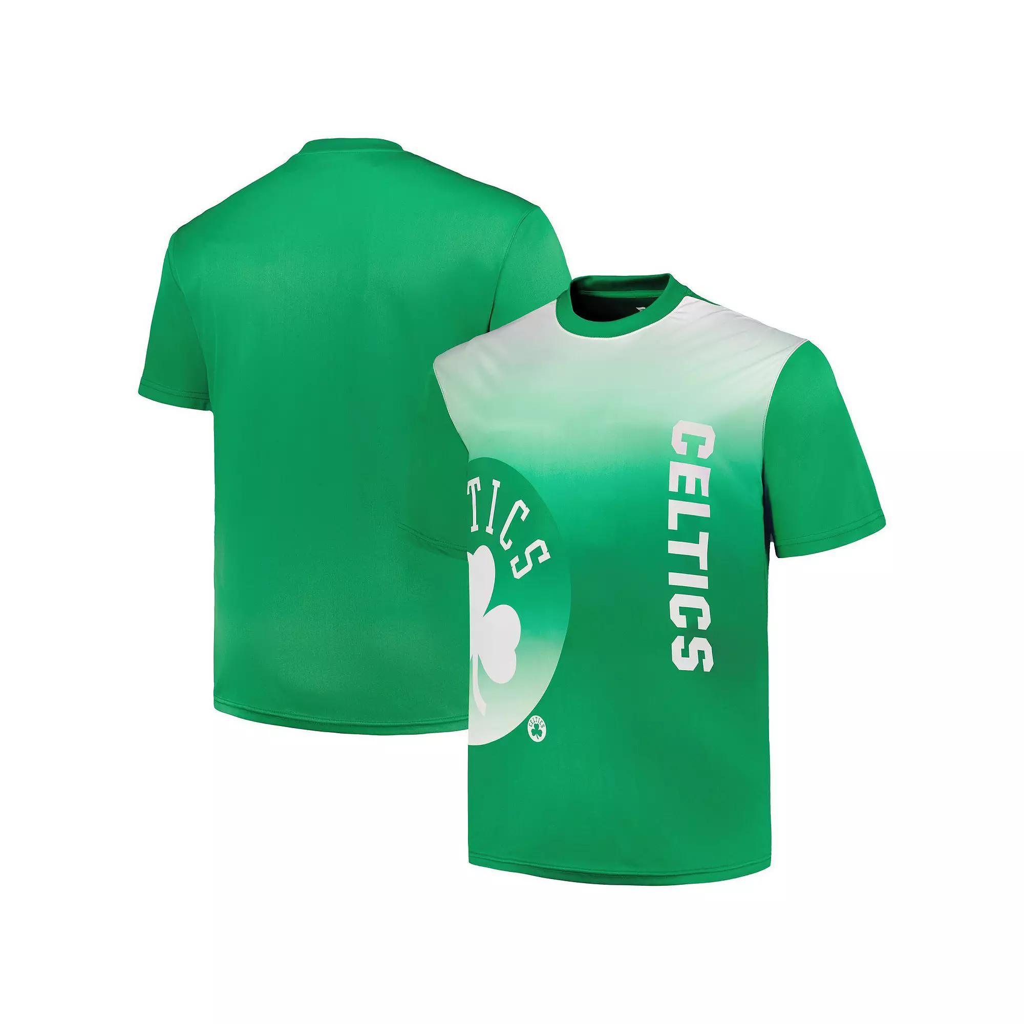 Men's Kelly Green Boston Celtics Big & Tall Sublimated T-Shirt, Size: 2XLT Product Image
