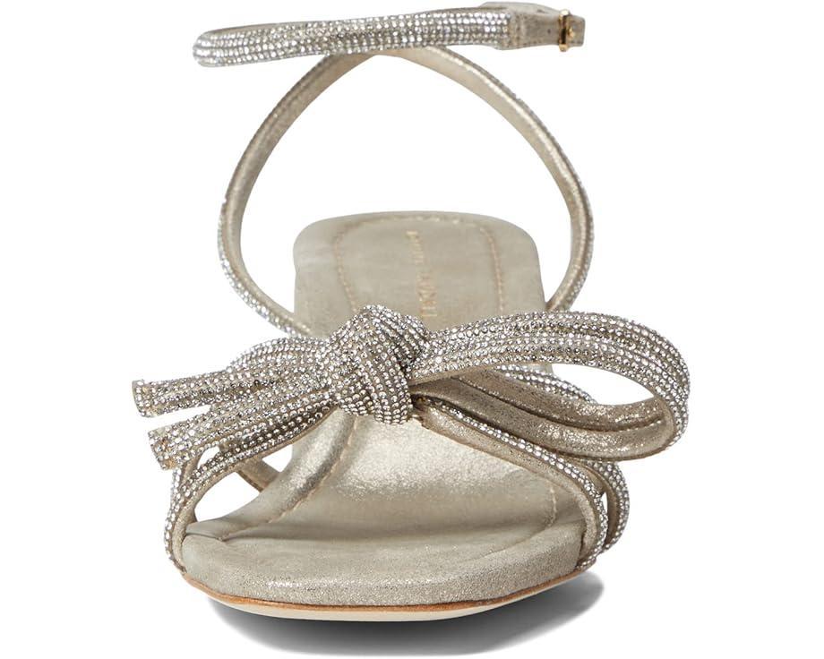 Dahlia Pleated Knot Mule with Ankle Strap Product Image