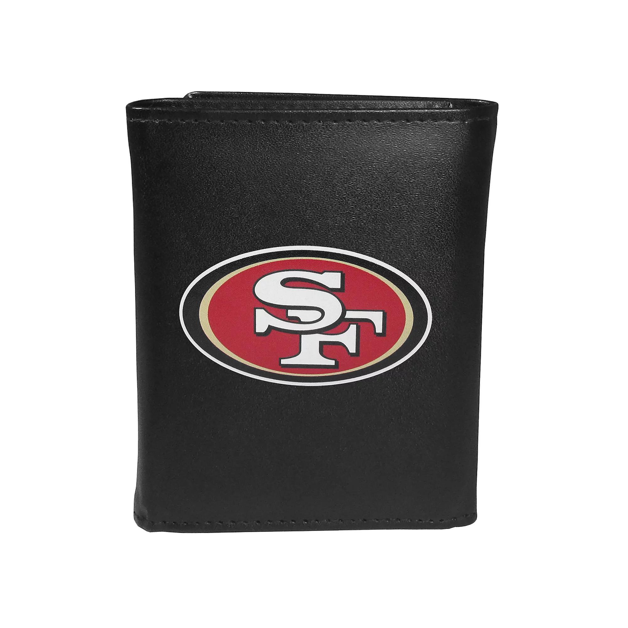Men's San Francisco 49ers Printed Logo Tri-Fold Wallet, Team Product Image