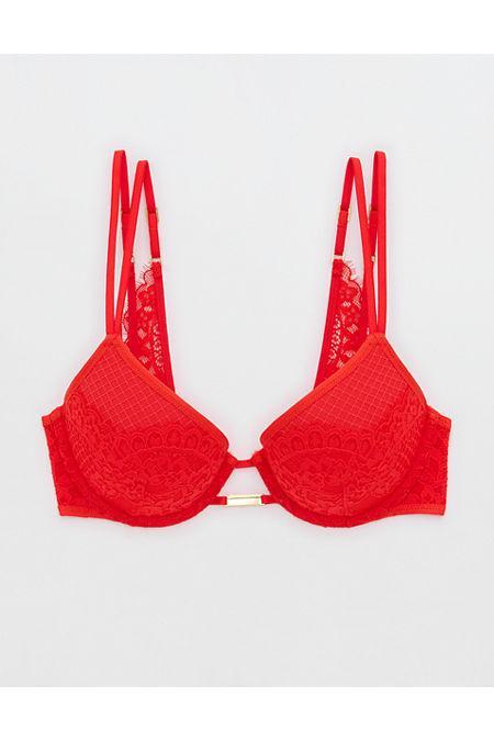 Show Off Plunge Push Up Lace Bra Women's Product Image
