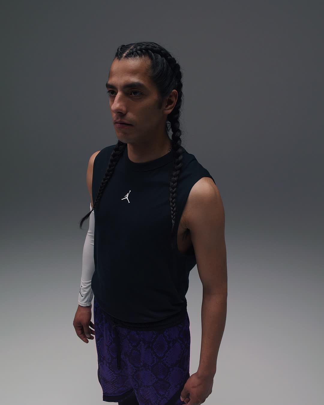 Jordan Sport Men's Dri-FIT Mesh Diamond Shorts Product Image