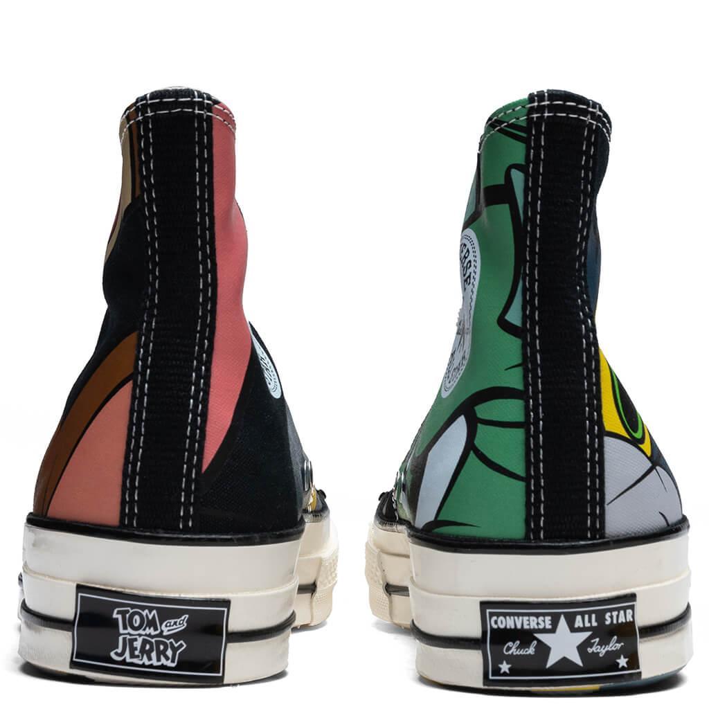 Converse x Tom and Jerry Chuck 70 Hi - Black/Multi Male Product Image