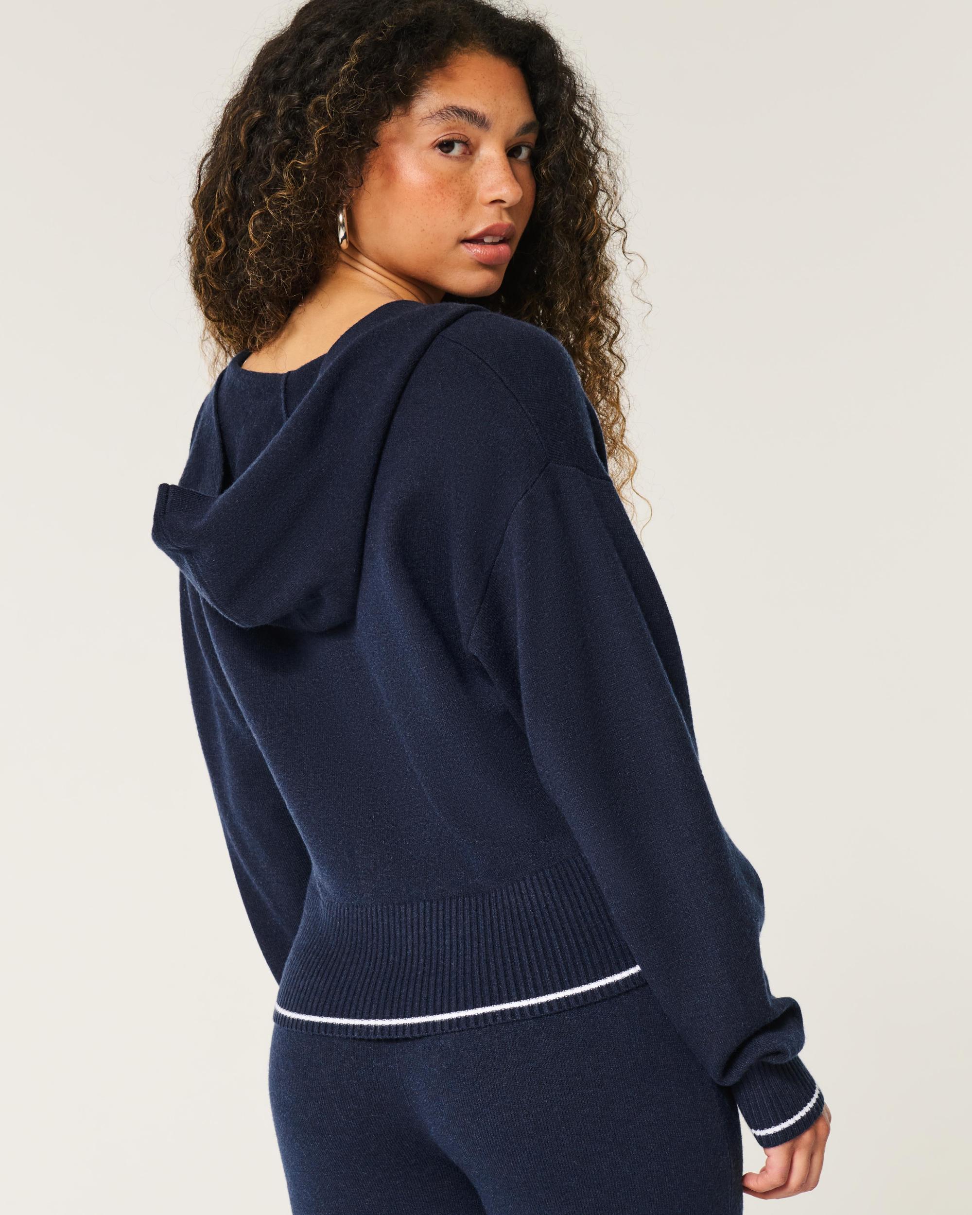 Gilly Hicks Slouchy Hooded Cardigan Product Image