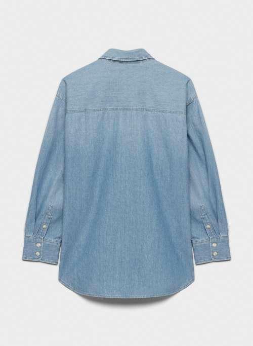 the 90s classic denim shirt Product Image