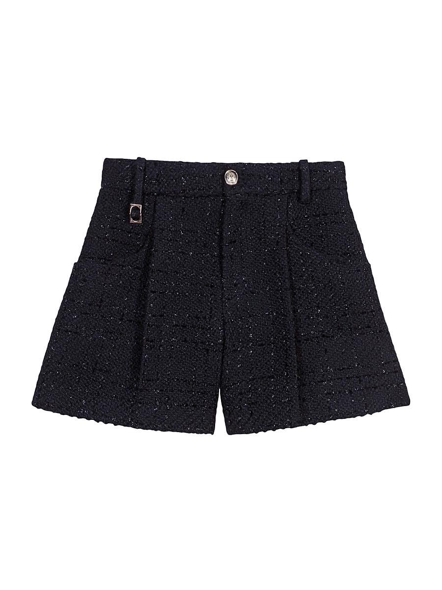 Womens Tweed Shorts Product Image