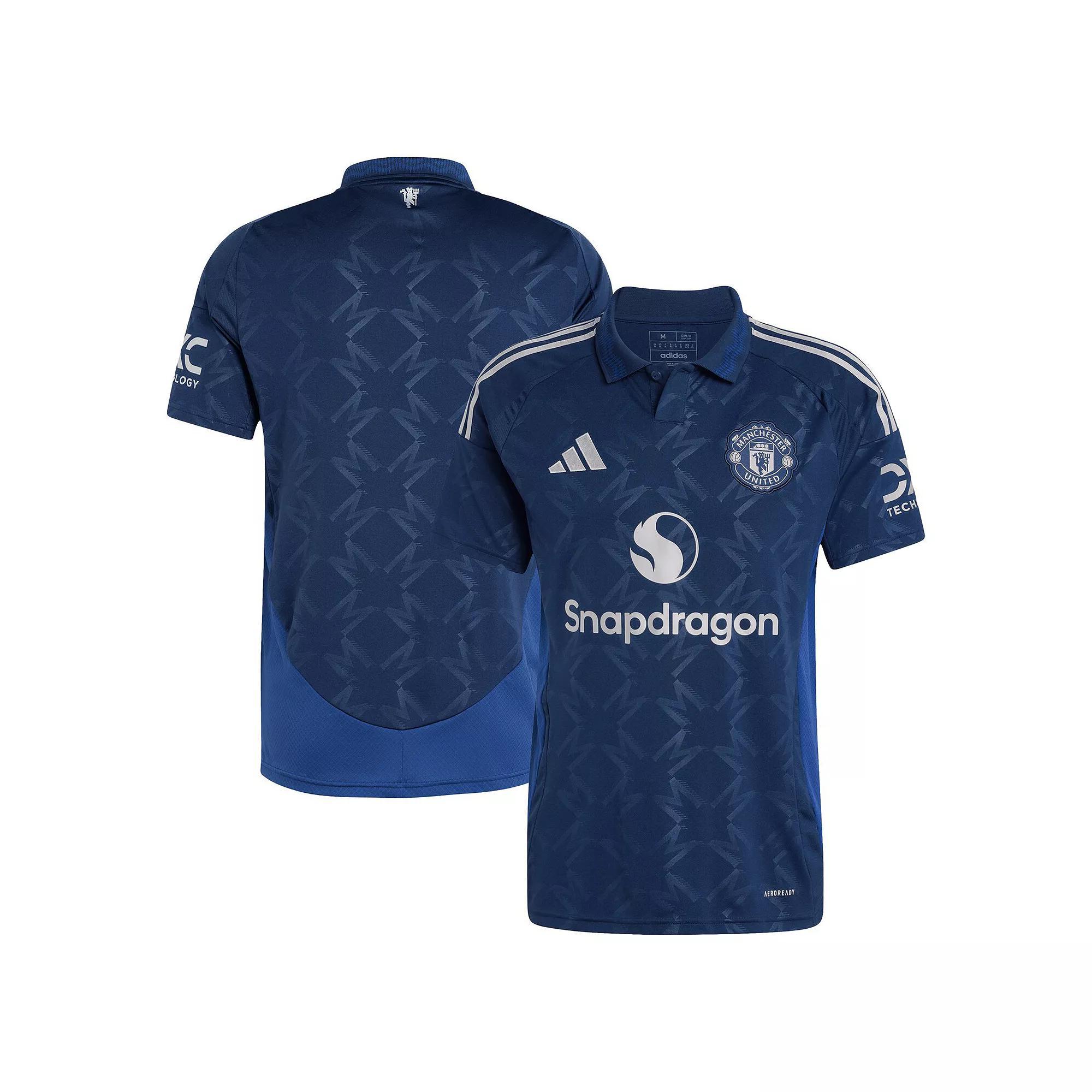 adidas Mens adidas Manchester United 24/25 Away Short Sleeve Jersey - Mens Product Image