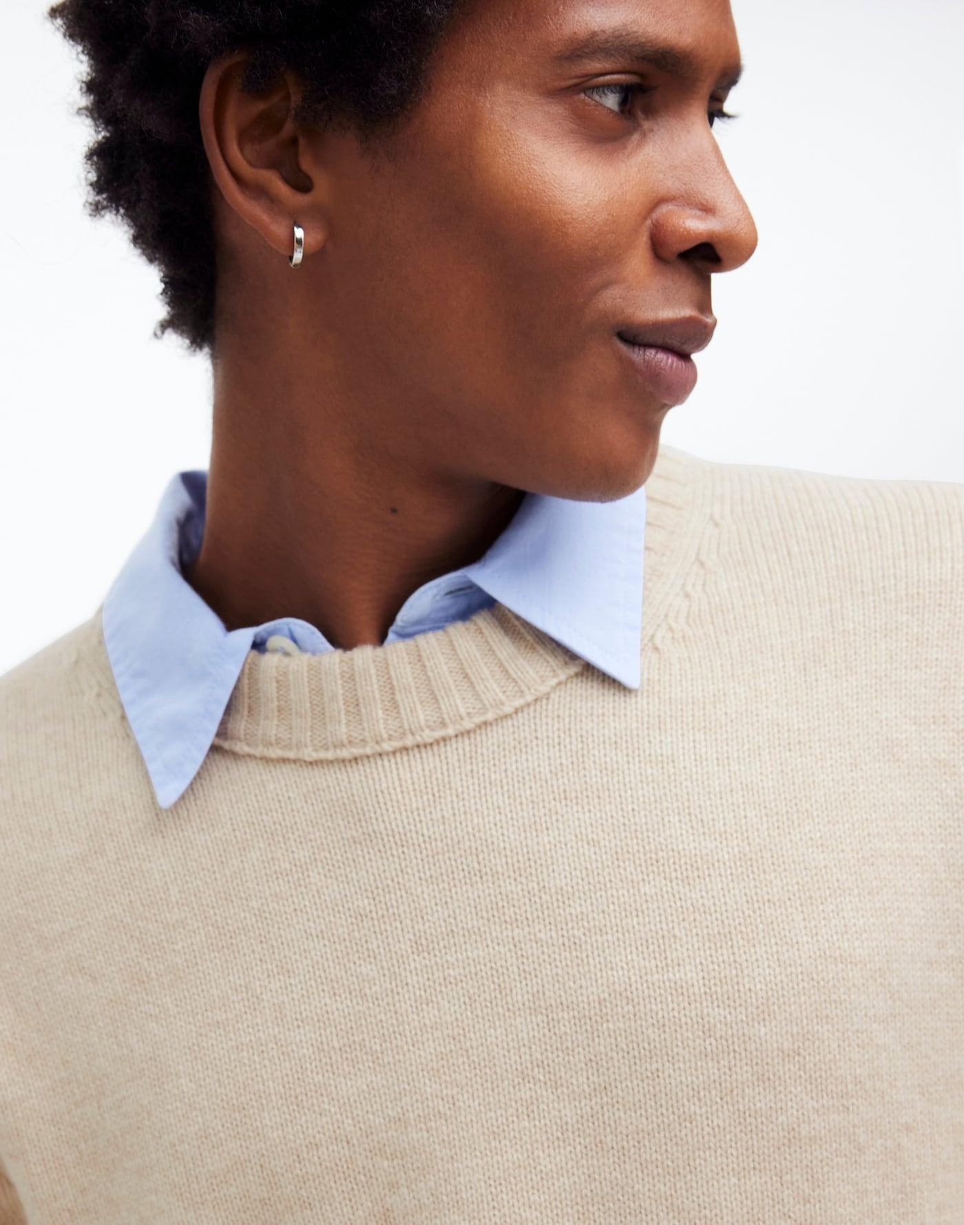 Crewneck Sweater in SoftWool Product Image