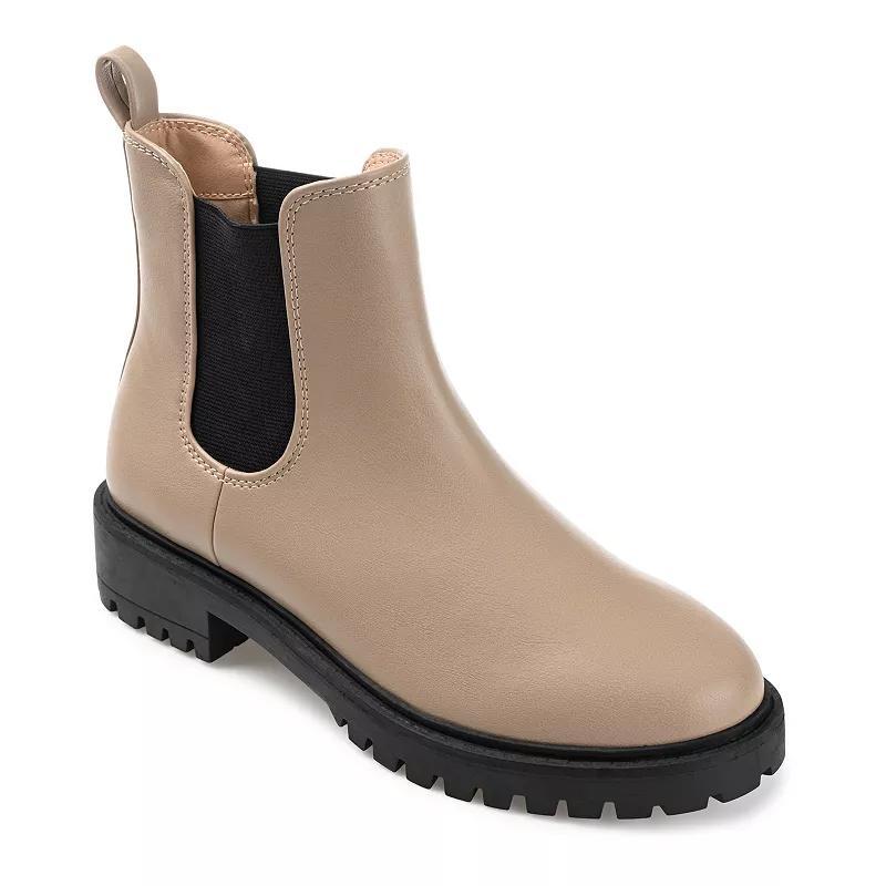 Journee Kenova Tru Comfort Foam Womens Chelsea Boots Pink Product Image