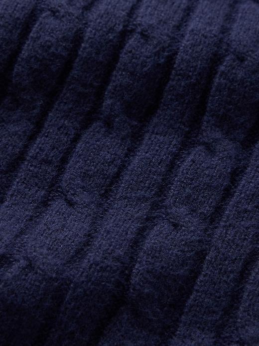 CashSoft Cable-Knit Sweater Product Image