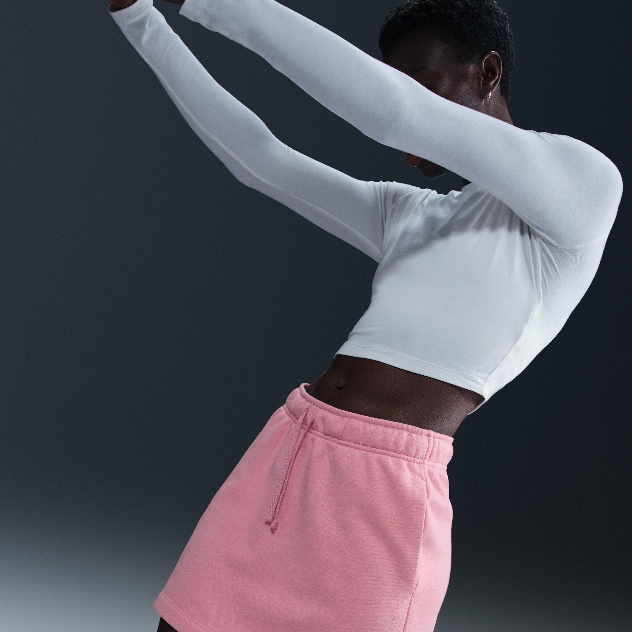 Women's Nike Sportswear Club Fleece Mid-Rise Skirt Product Image