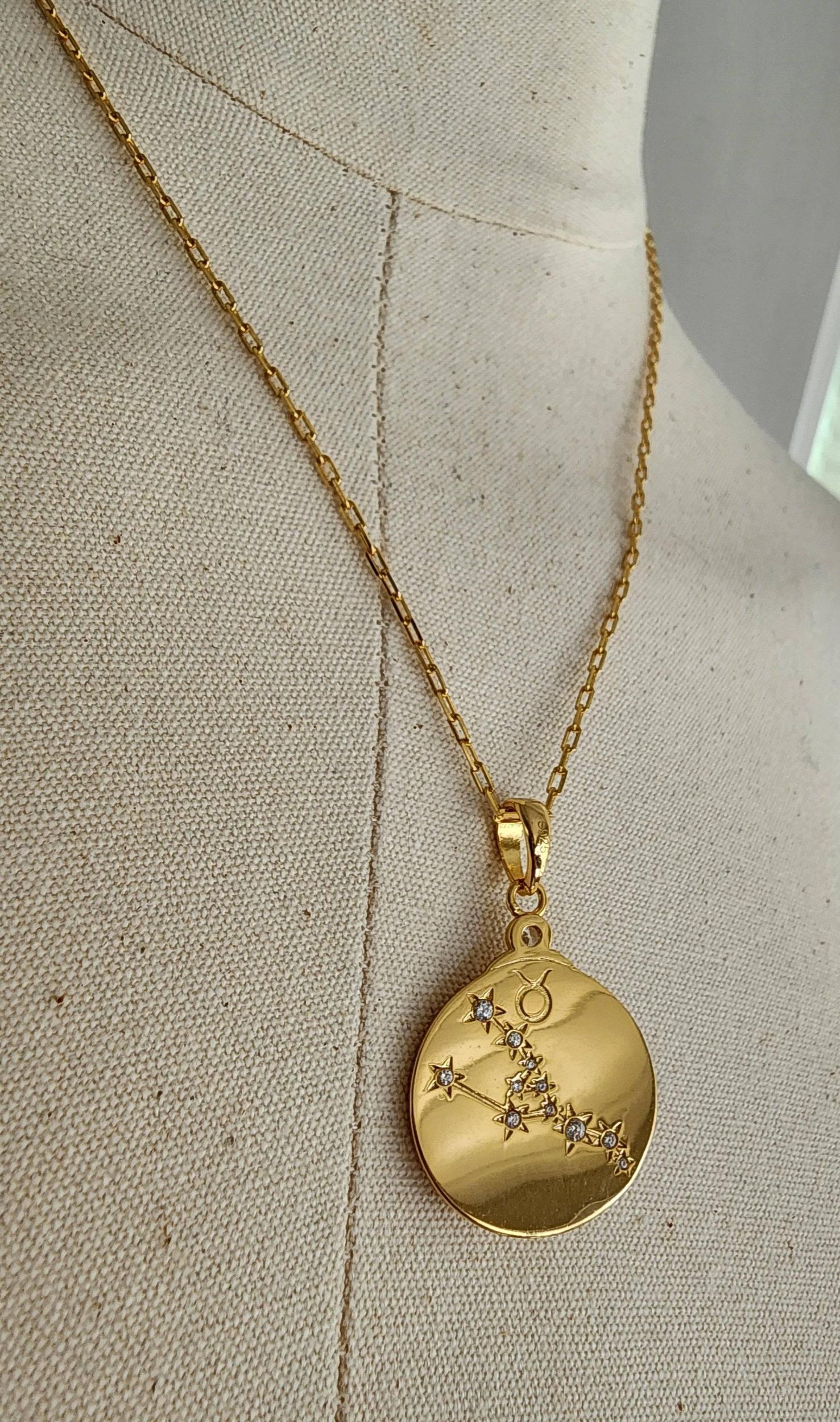 Zodiac Taurus Necklace Female Product Image