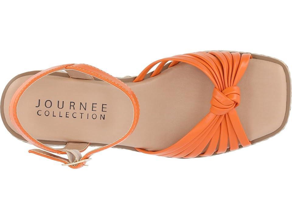 Journee Hally Women's Tru Comfort Foam™ Sandals, Size: 8.5, Off White Product Image