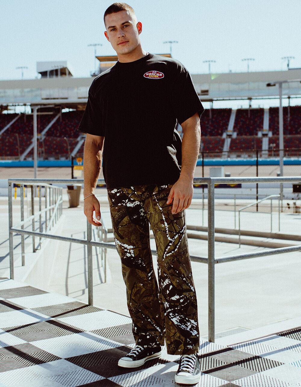 TILLYS x NASCAR Emblem Mens Boxy Tee Product Image
