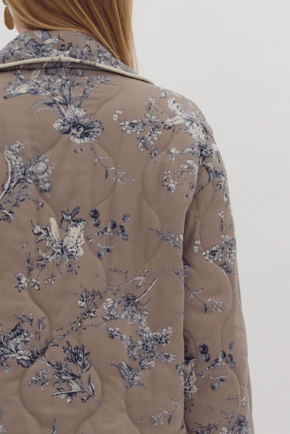 Layers Of Love Floral Quilted Jacket *FS Product Image