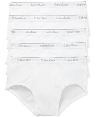 Calvin Klein Men's Cotton Classics 5-Pack Brief - White - XL Product Image