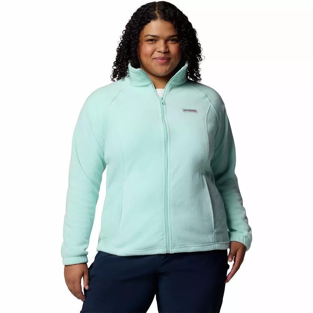 Plus Size Columbia Benton Springs Full-Zip Fleece Jacket, Women's, Size: 1XL, Spray Product Image