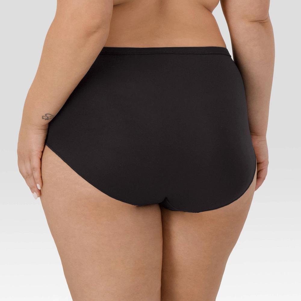 Hanes Just My Size Womens Stretch Cotton Brief Underwear, 5-Pack (Plus ) Assorted 14 Product Image