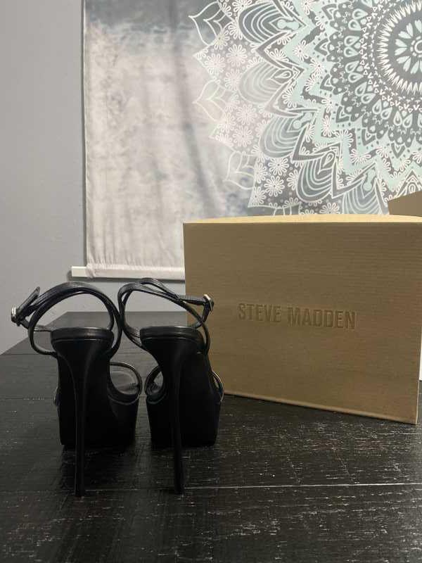 JUSTIFY BLACK LEATHER - SM REBOOTED Female Product Image