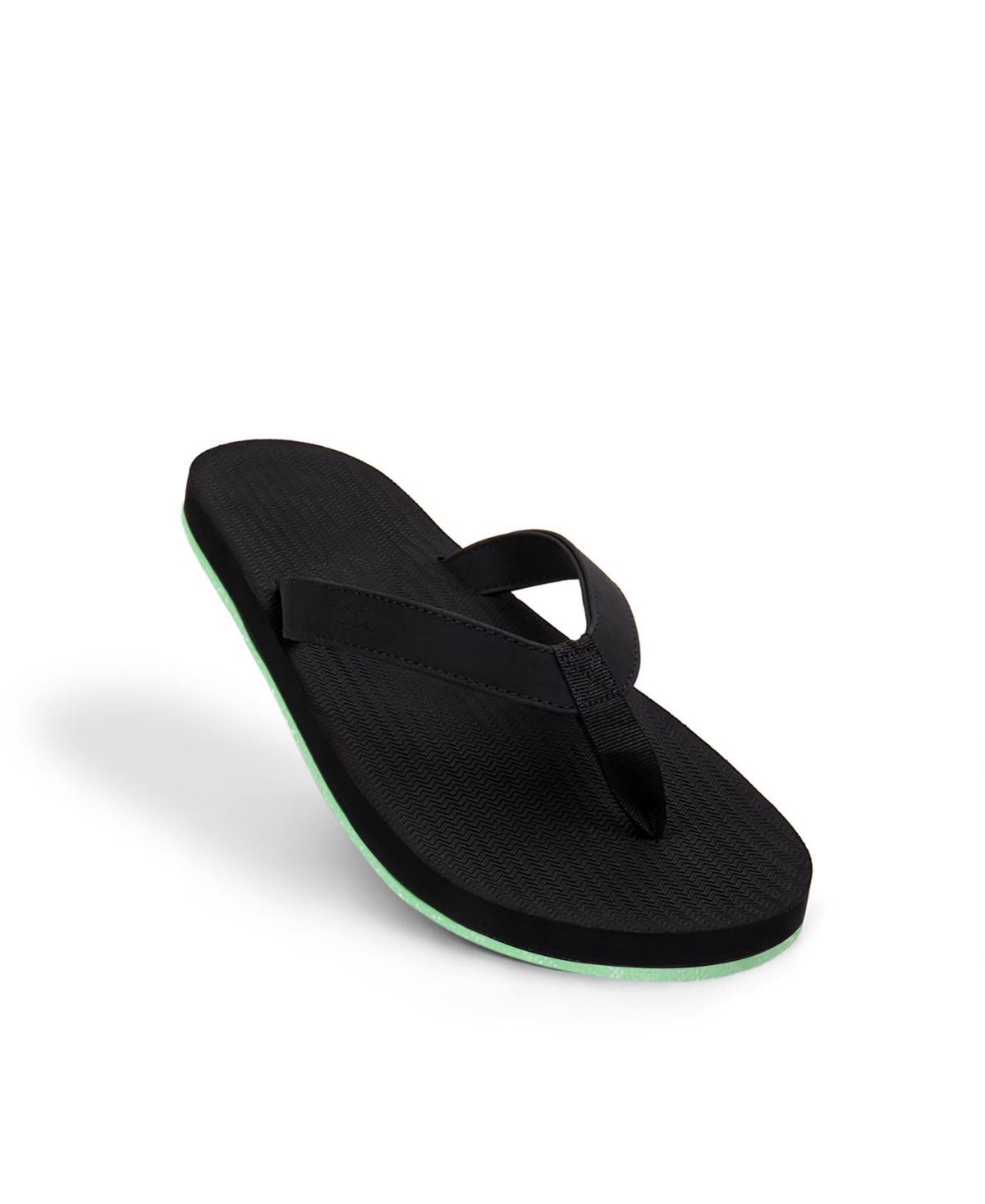 Indosole Mens Men s Flip Flops Sneaker Sole - Lime sole Product Image