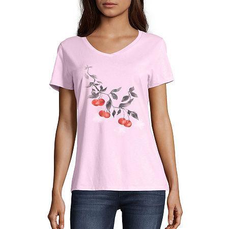 Womens Hanes Graphic Tee Product Image