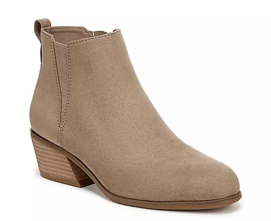 Dr. Scholl's Lacey Chelsea Women's Boots, Size: 9.5, Honey Faux Product Image