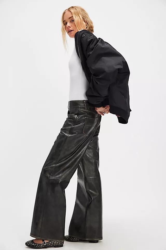 Stand Studio Mylah Leather Trousers Product Image