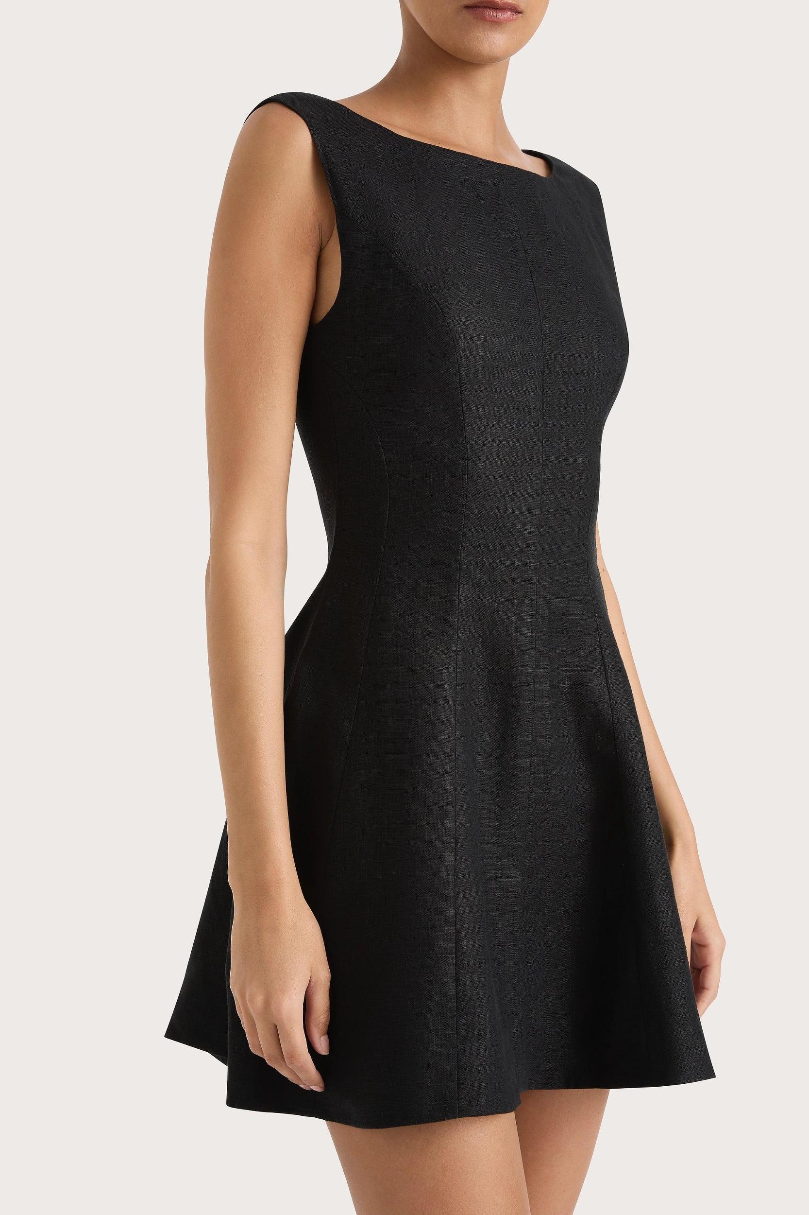 Cerise Mini Dress Black Product Image