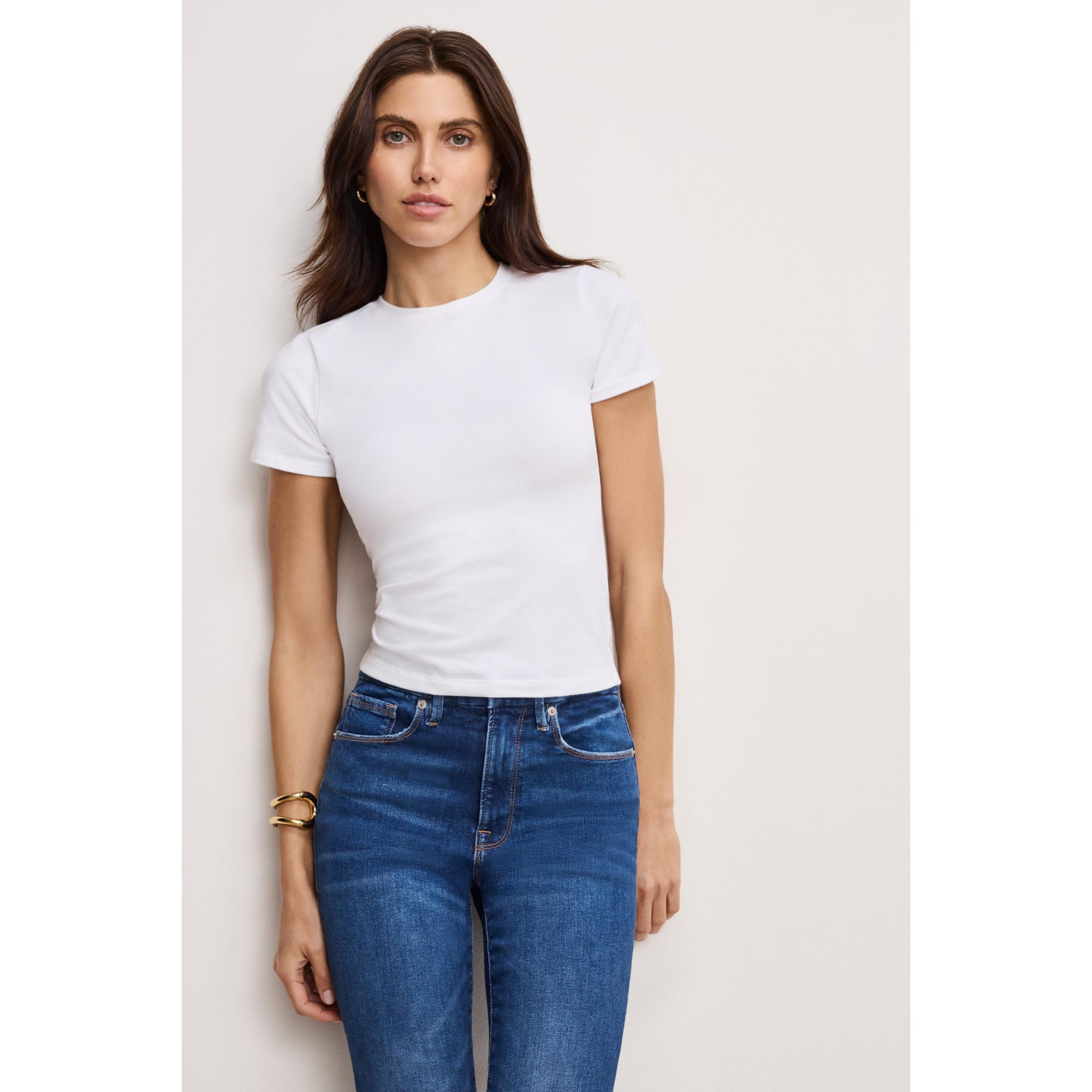 Womens Super Stretch Baby T-Shirt Product Image