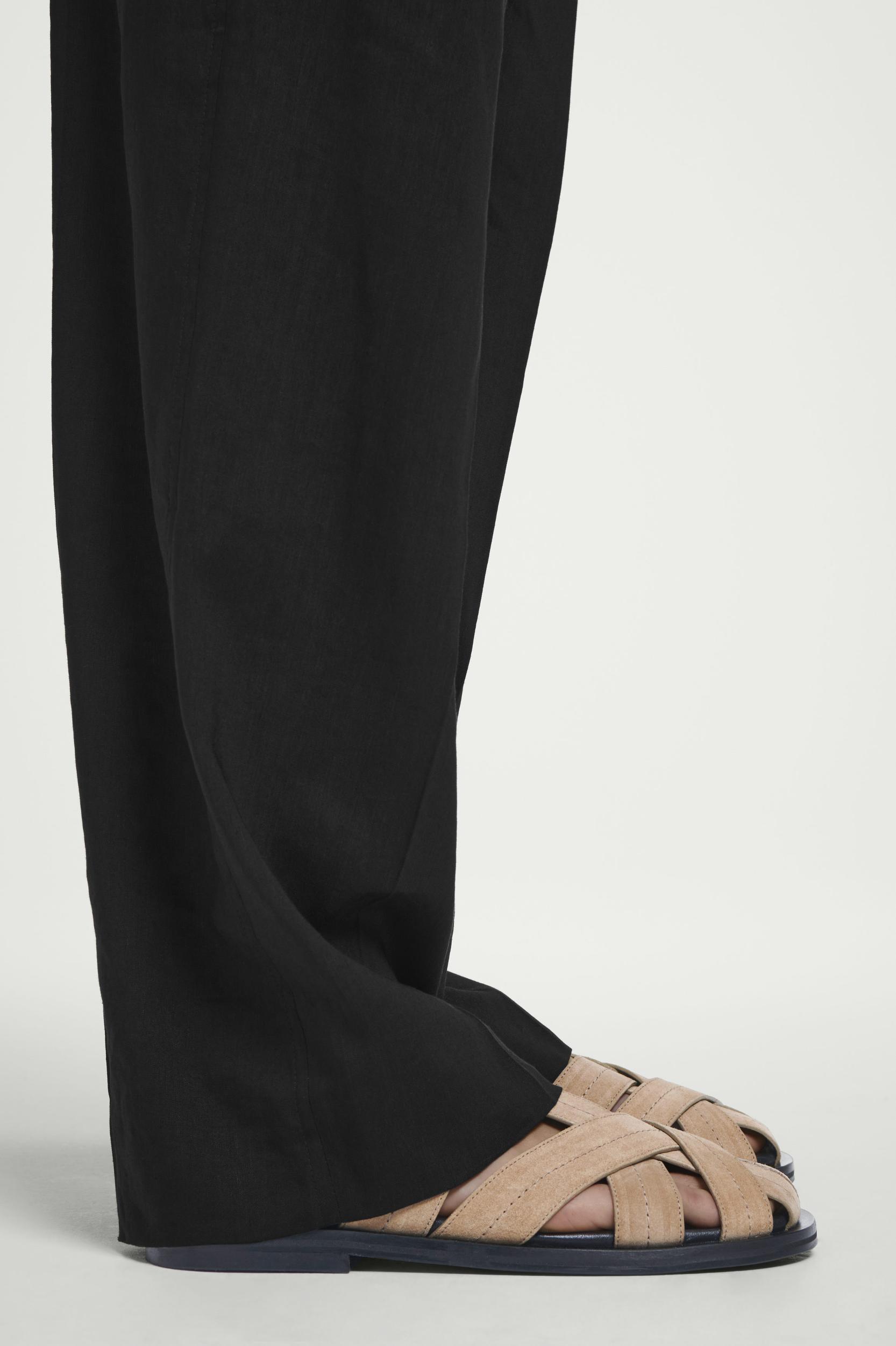 SUEDE FISHERMAN SANDALS Product Image
