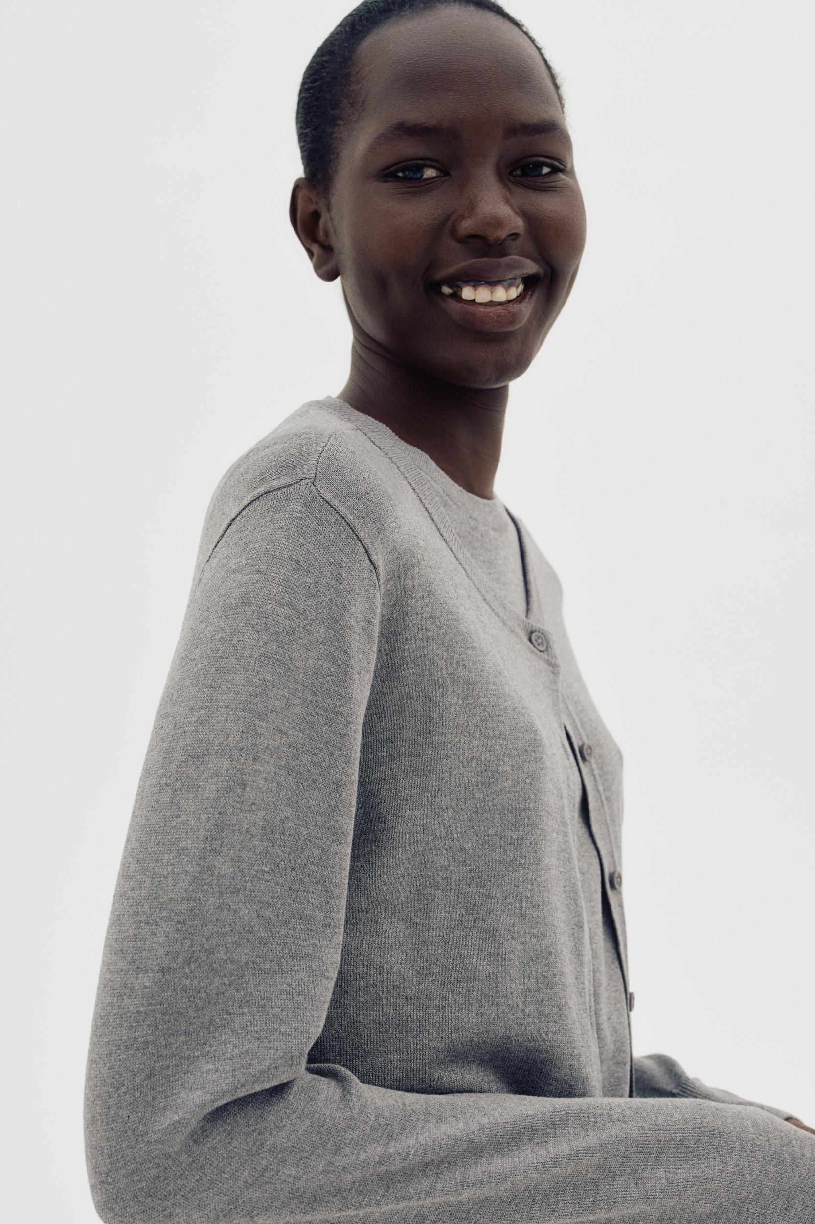 Fine-knit Cardigan Product Image