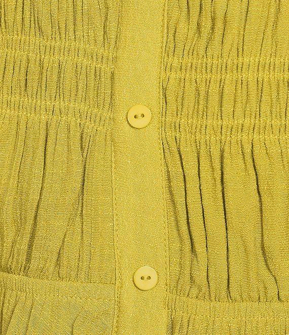 Lucy Paris Malvina Square Neck Sleeveless Smocked Bodice Mini Dress Product Image