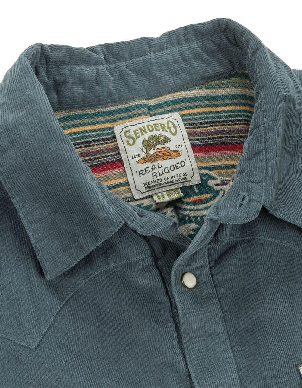 SENDERO PROVISIONS CO. Desperado Mens Shacket - BLUE Product Image