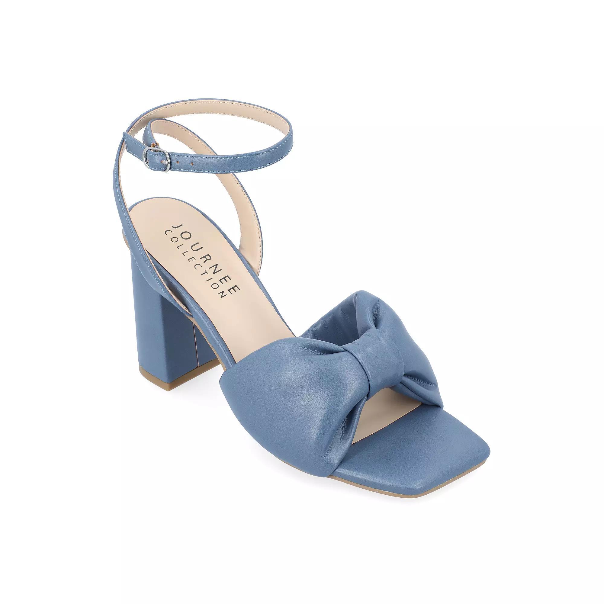 Journee Tru Comfort Foam Lottey Womens Block Heel Sandals Product Image