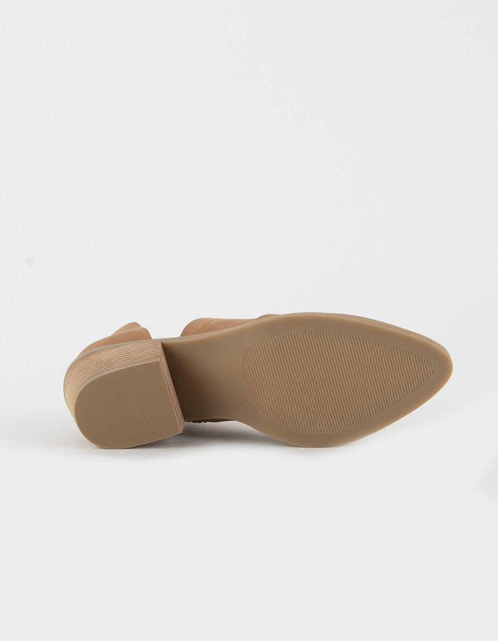 DOLCE VITA Omiss Womens Short Boots - TAN Product Image