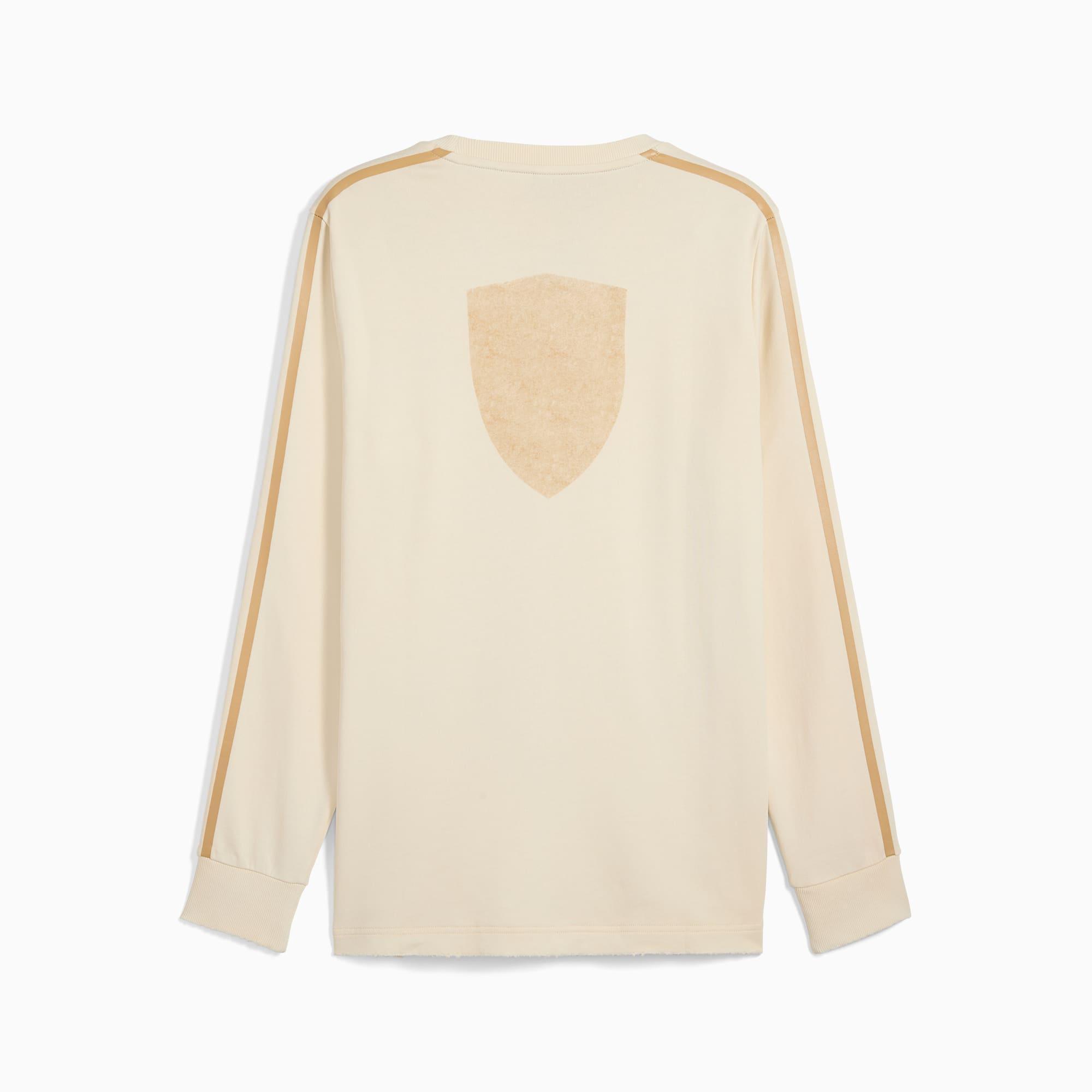Scuderia Ferrari Desert Sun Men's Long Sleeve Shirt Product Image