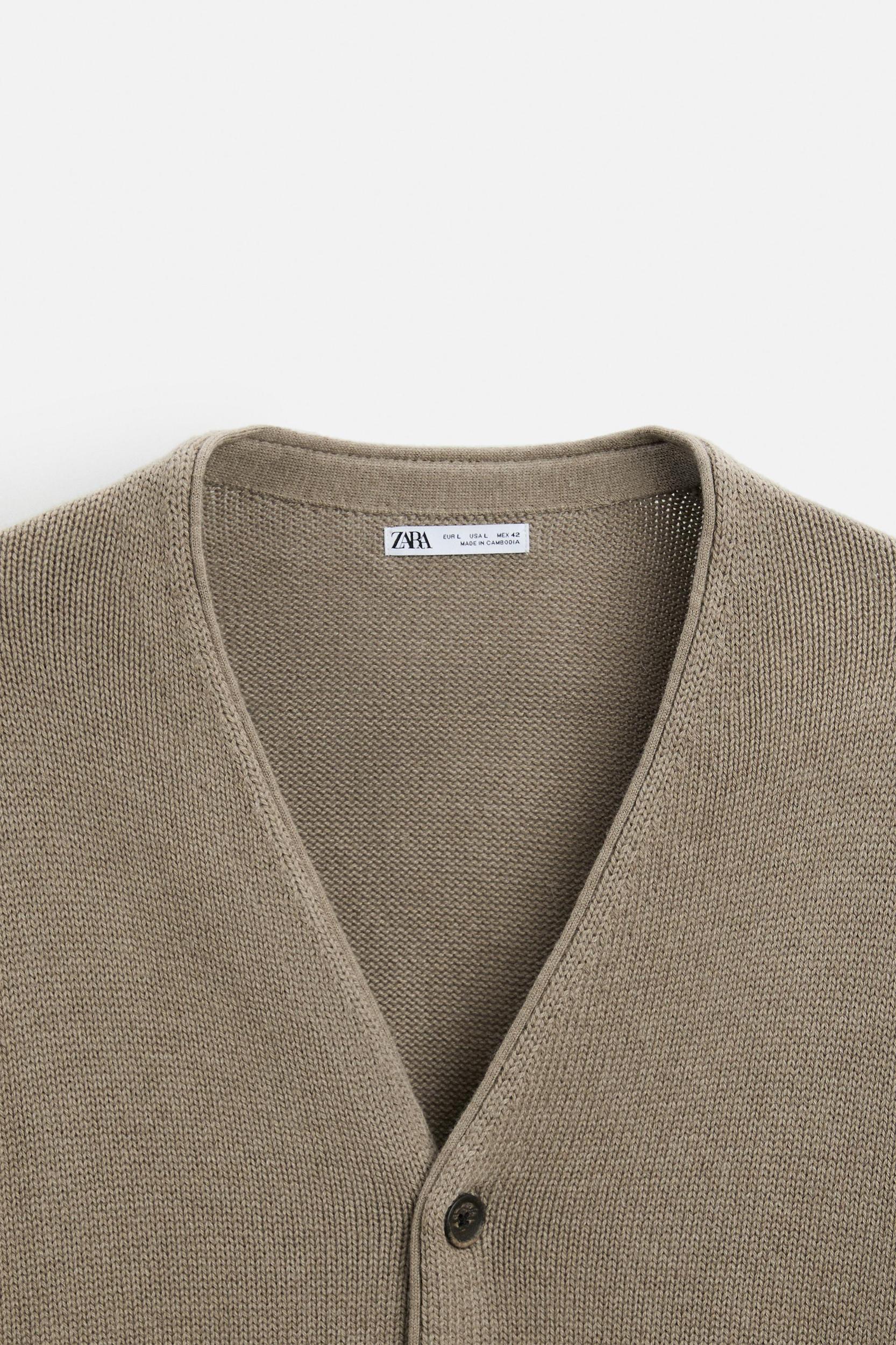RAISED HEM CARDIGAN Product Image