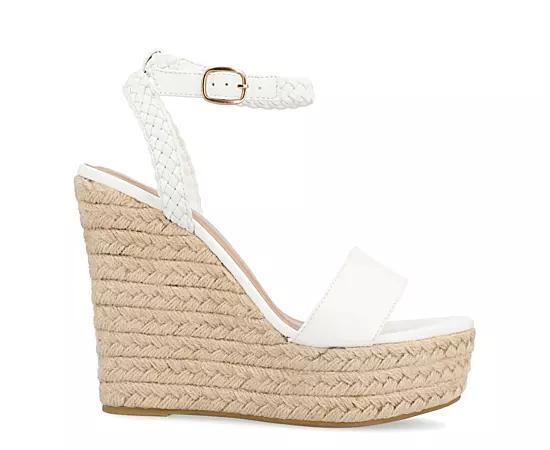 Journee Collection Womens Andiah Wedge Sandal Product Image