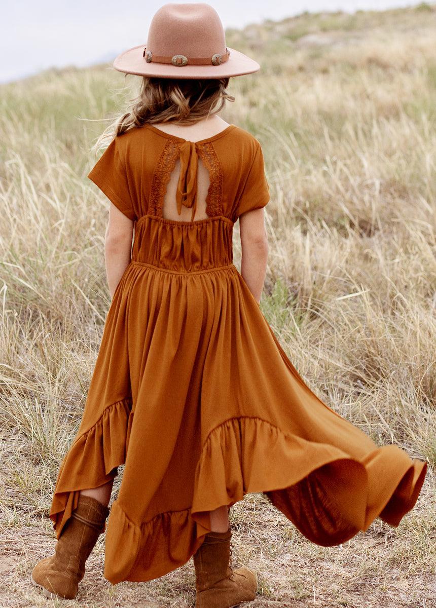 Pilar Dress in Spice Female Product Image