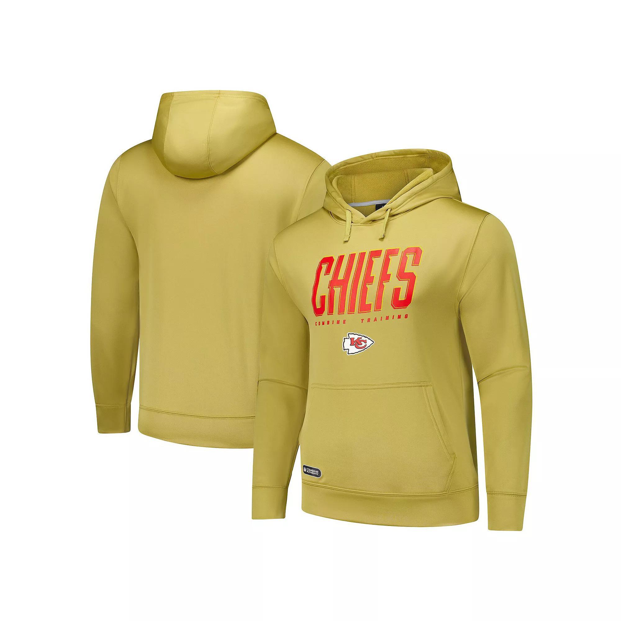 Men's Gold Kansas City Chiefs Top Ranked Pullover Hoodie, Size: XL Product Image